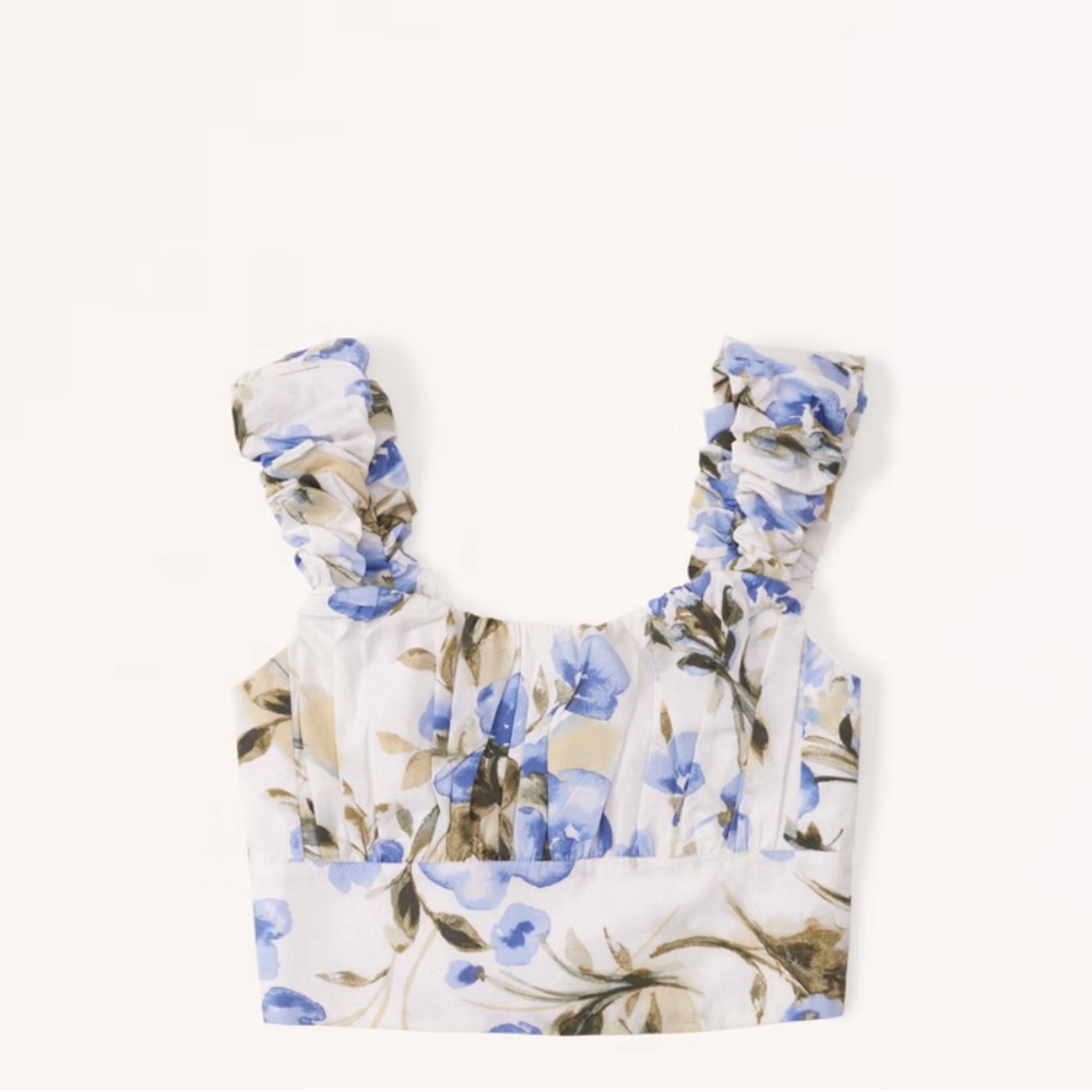 Abercrombie Poplin Top